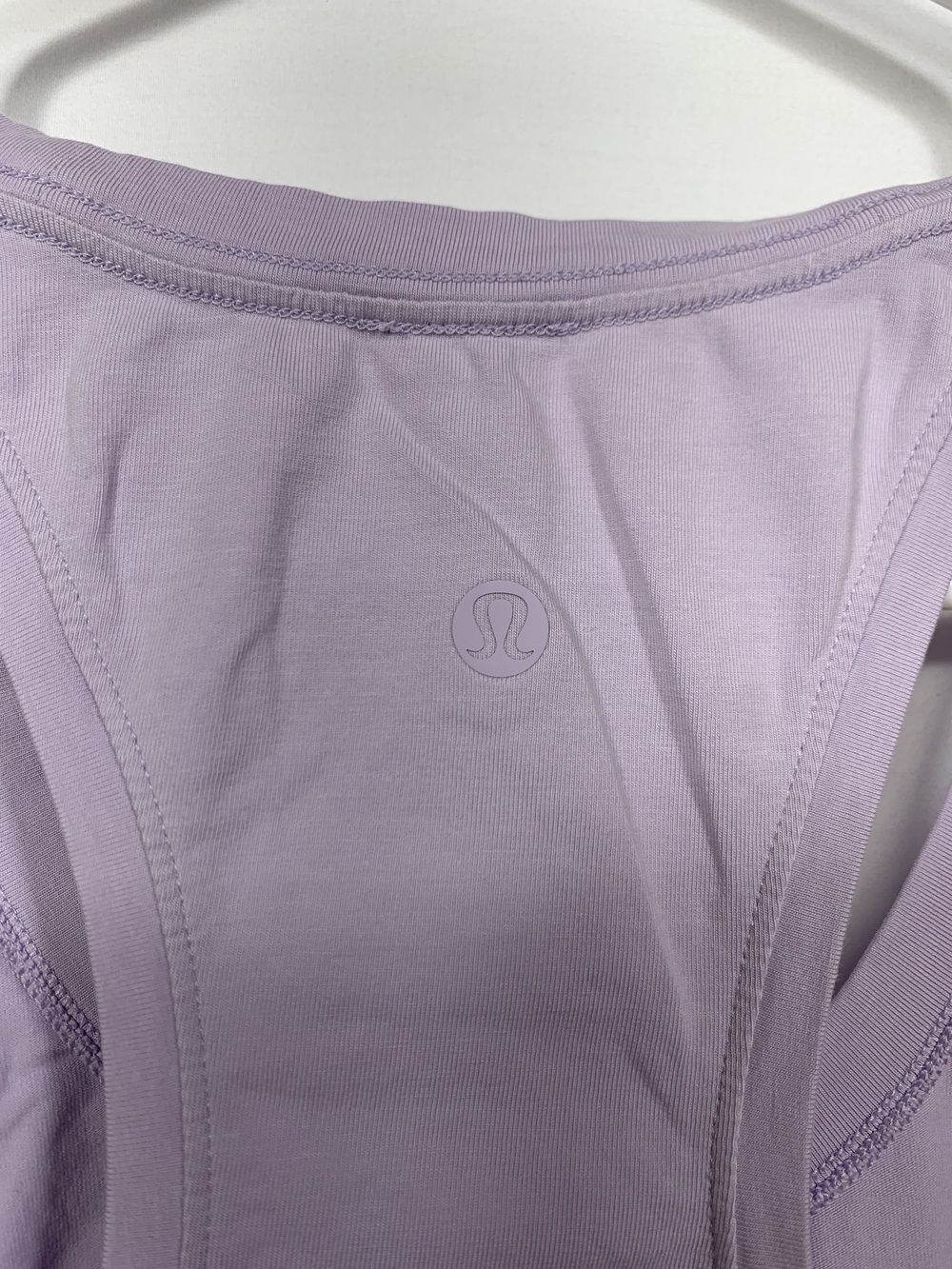 Lululemon Cool Racerback Tank Top Lavender Purple Women's Size 4 - Picture 4 of 9